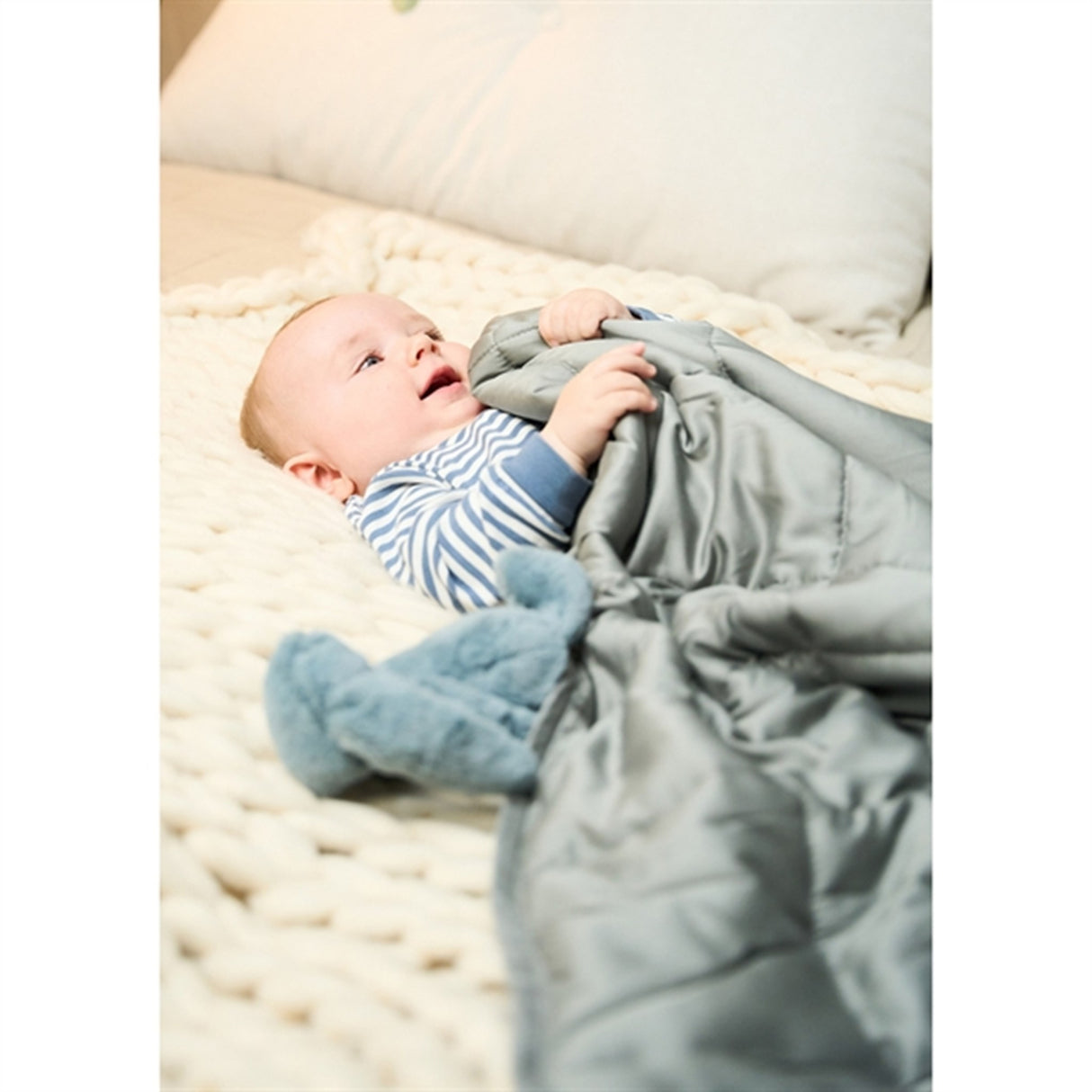 Scandinavian Rest Vägt Täcke Barn 70x100 2 kg Grå