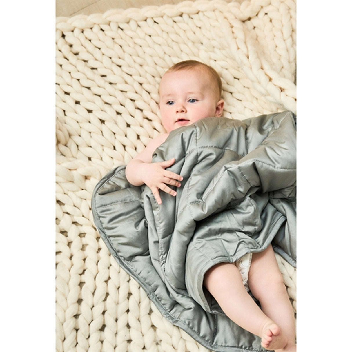 Scandinavian Rest Vägt Täcke Barn 70x100 2 kg Grå