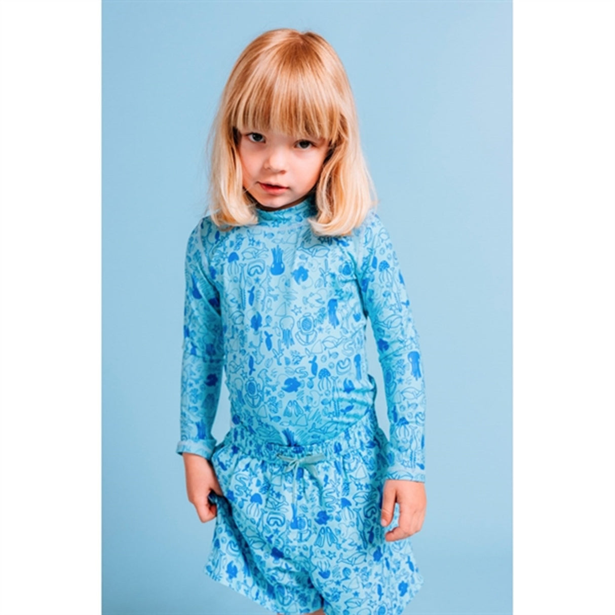 Soft Gallery Silver Blue Baby Astin Dive Badblus