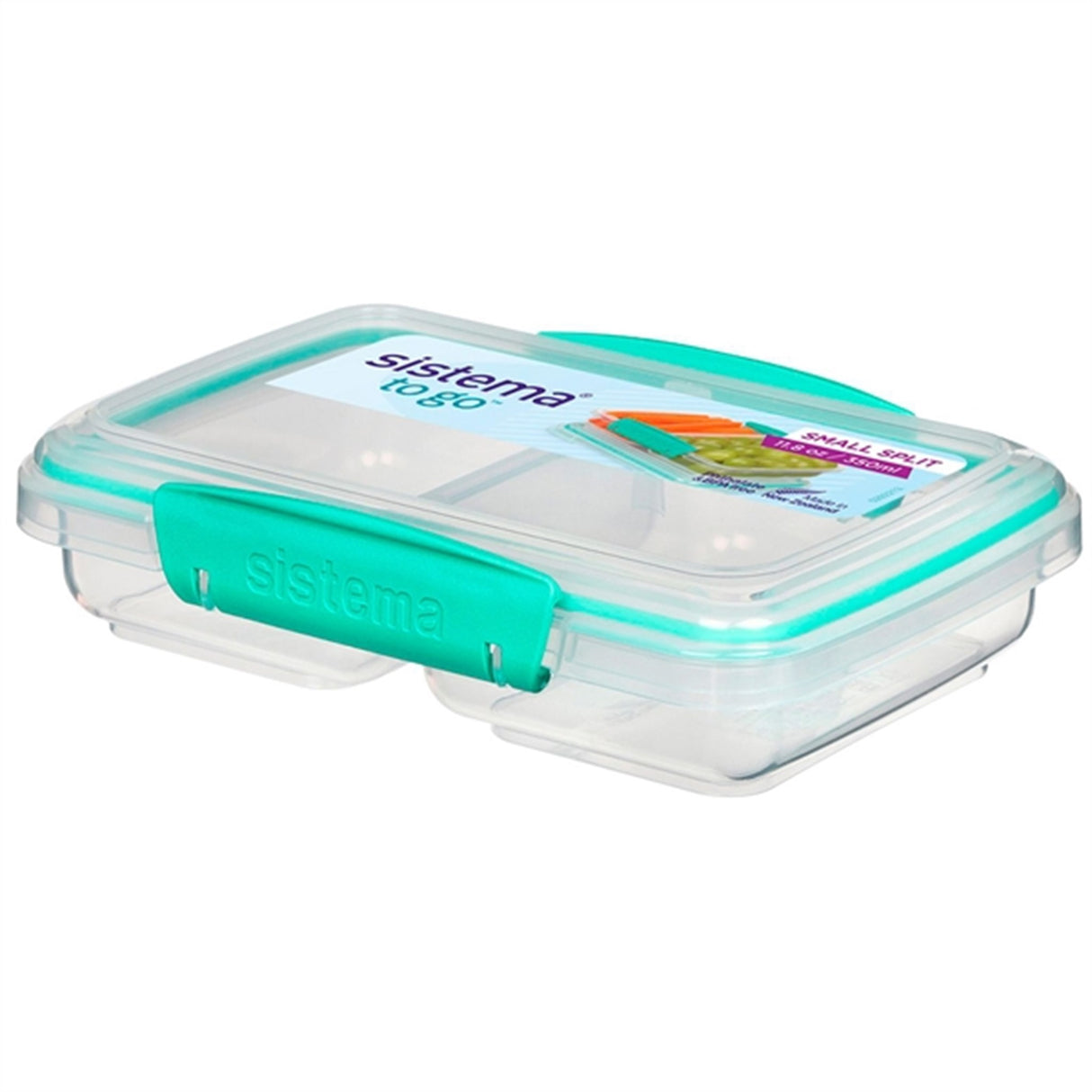 Sistema To-Go Small Split Matlåda 350 ml Minty Teal