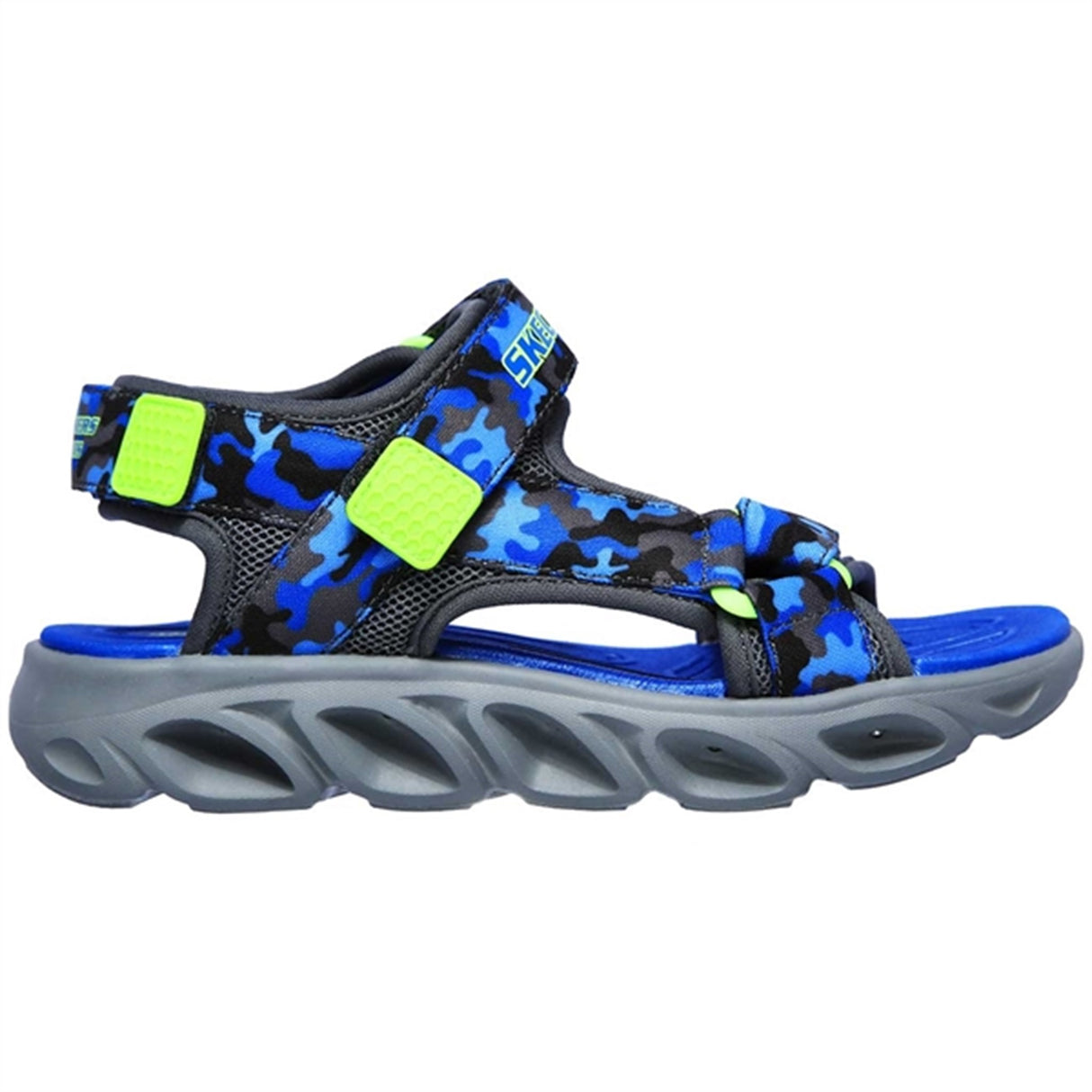 Skechers S-Lights Hypno Splash Sandal Blue/Lime