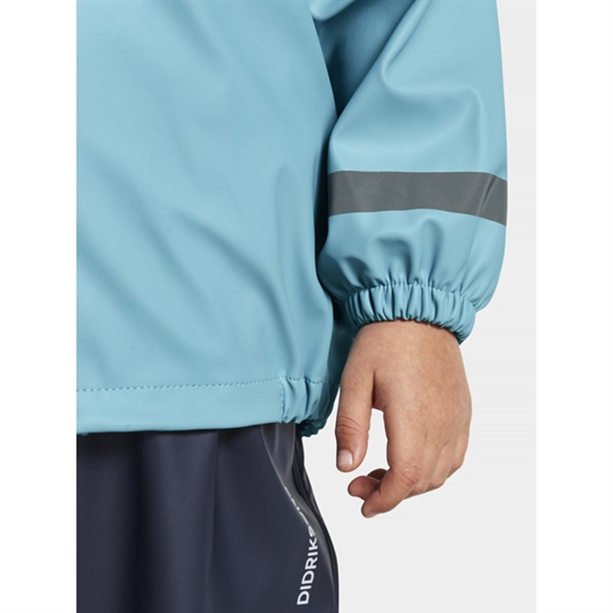 Didriksons Slaskeman Blue Wash Regn Set