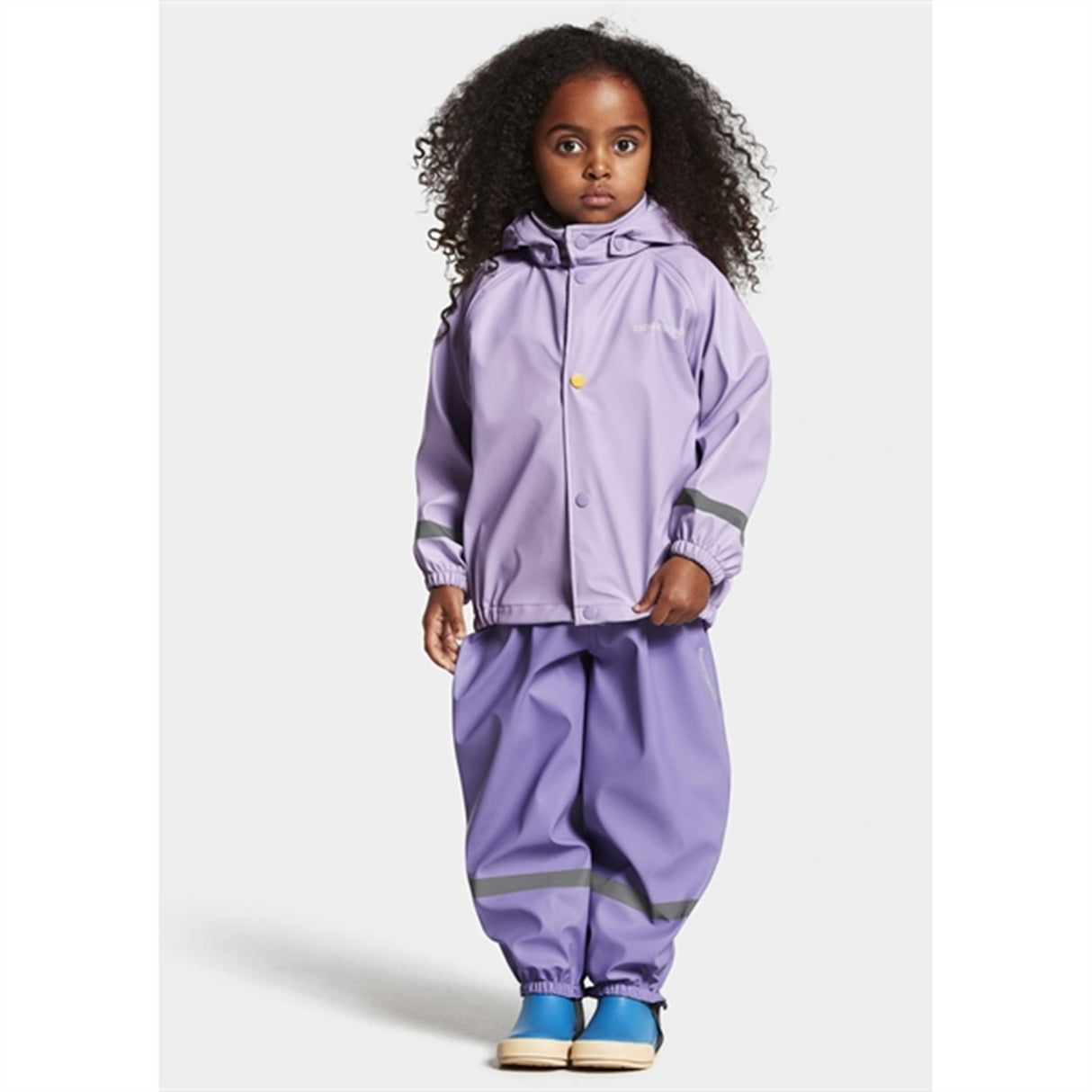Didriksons Slaskeman Digital Purple Regn Set