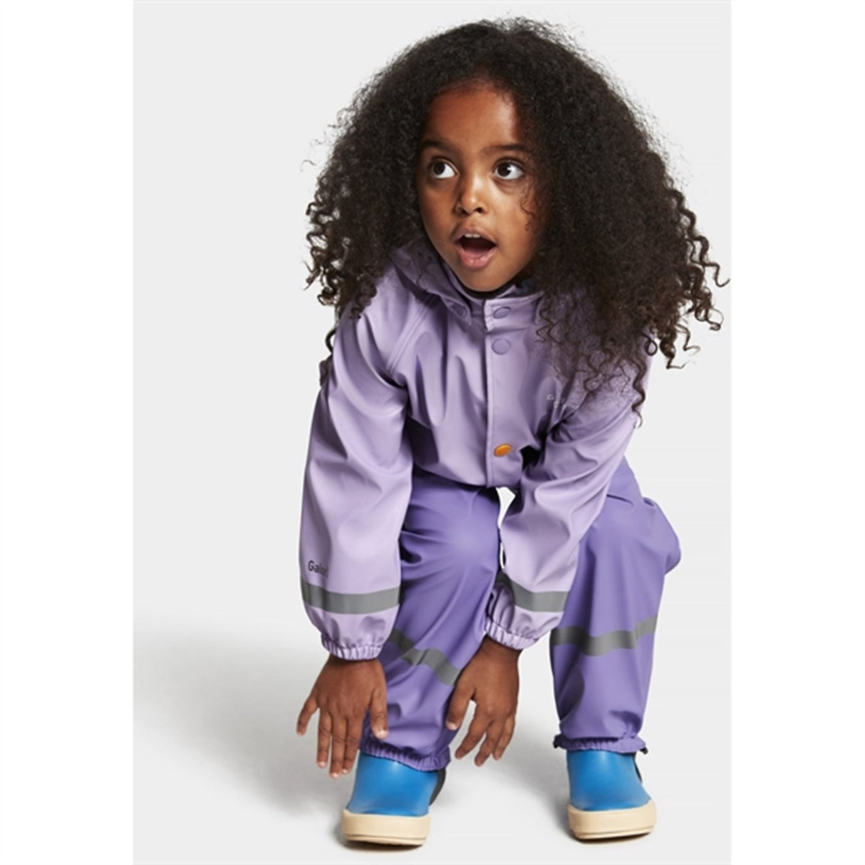 Didriksons Slaskeman Digital Purple Regn Set