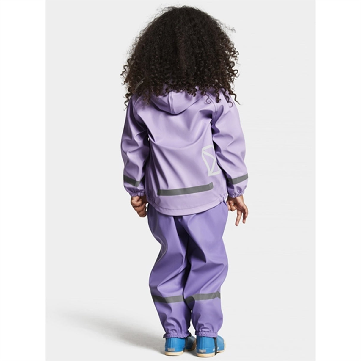 Didriksons Slaskeman Digital Purple Regn Set