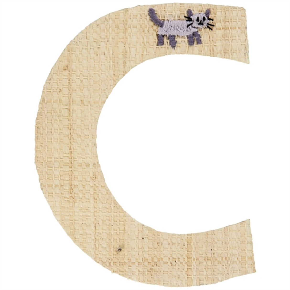 RICE Nature Raffie Klistermärke Bogstav Cars & Animals