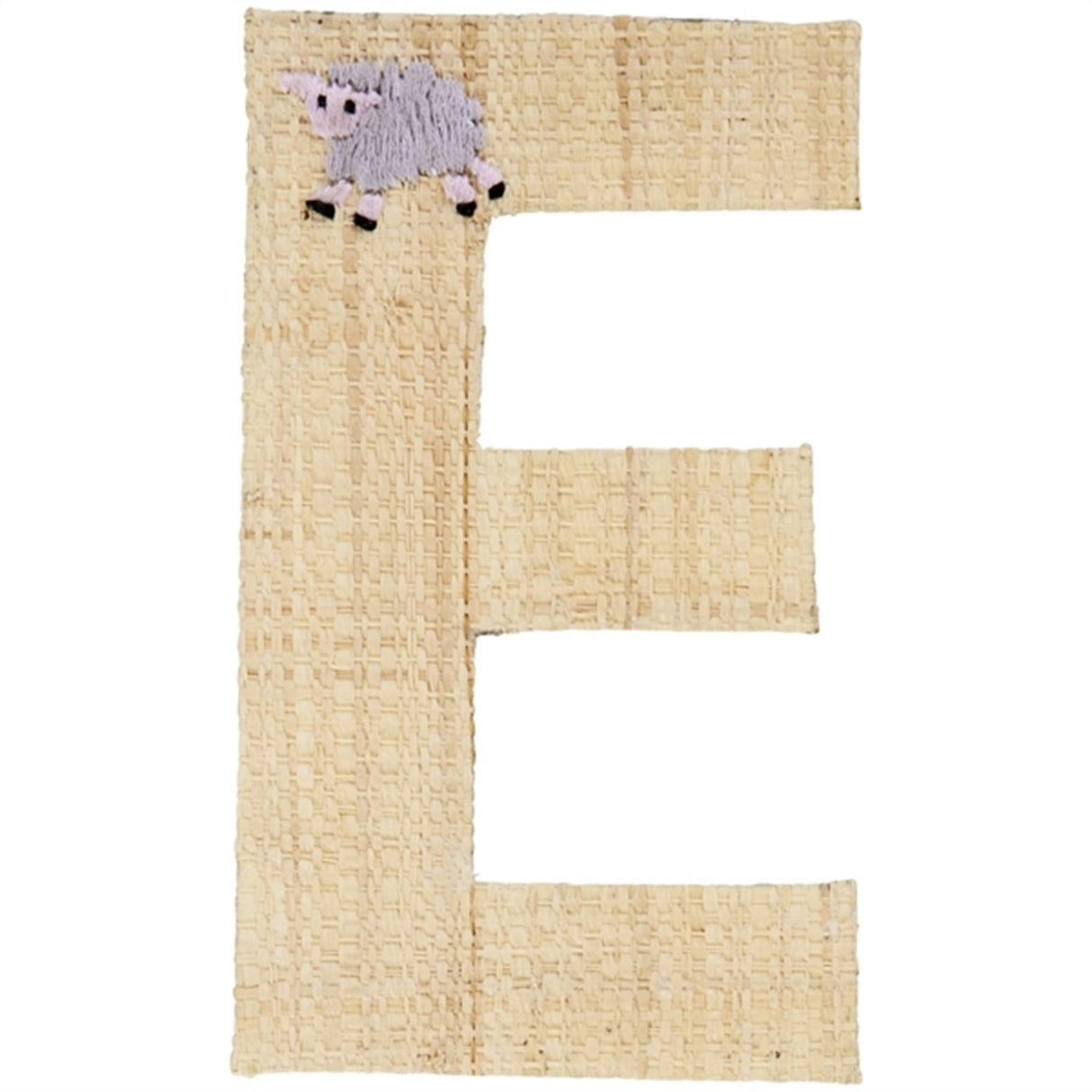 RICE Nature Raffie Klistermärke Bogstav Cars & Animals