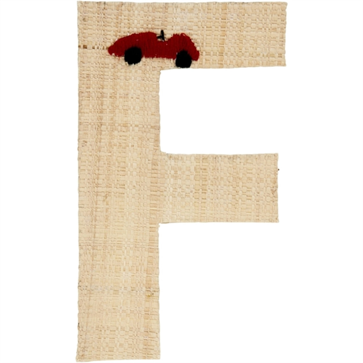 RICE Nature Raffie Klistermärke Bogstav Cars & Animals