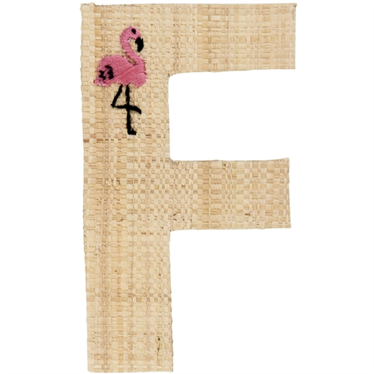 RICE Nature Raffie Klistermärke Bogstav Flowers & Animals