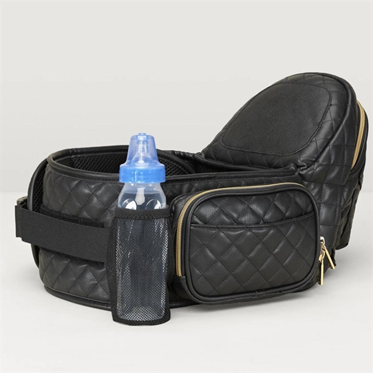 Tushbaby V2 Hip Carrier Vegan Leather Black