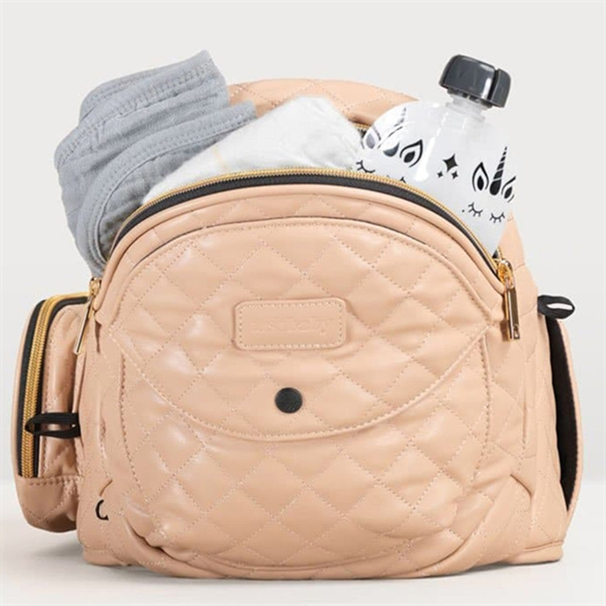 Tushbaby V2 Hip Carrier Vegan Leather Sand