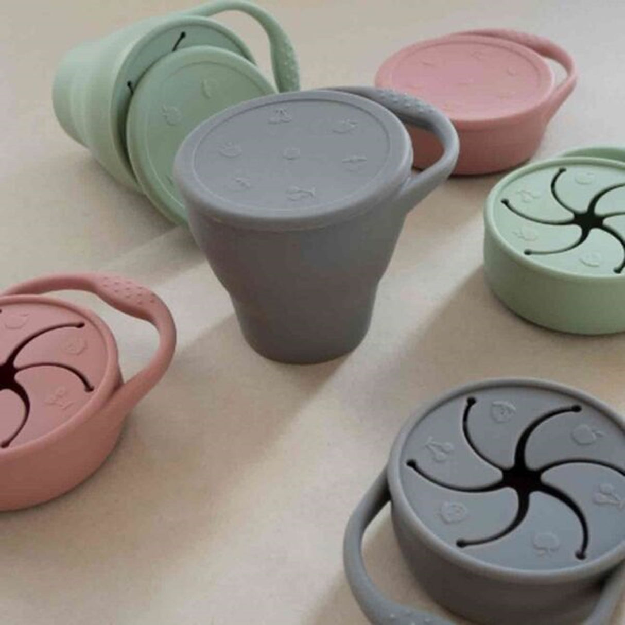 Tiny Tot Snack Kopp Grå