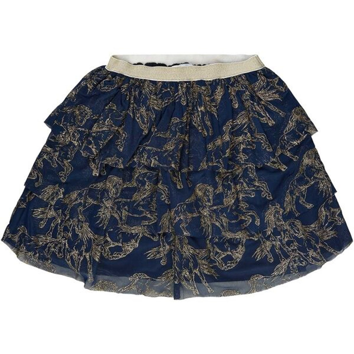 The New Tessa Mesh kjol Navy Blazer