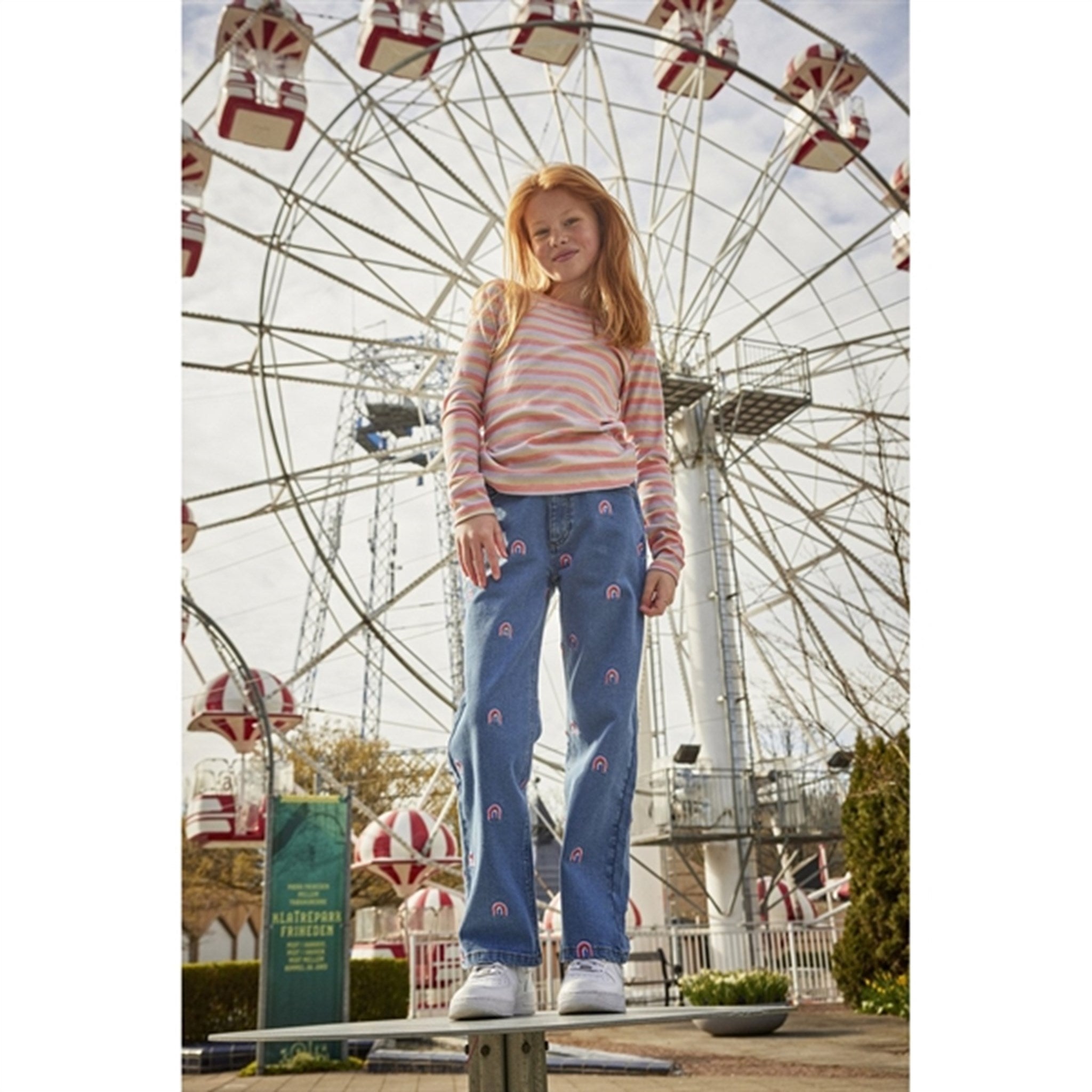 The NEW Light Blue Janet Wide Jeans 3
