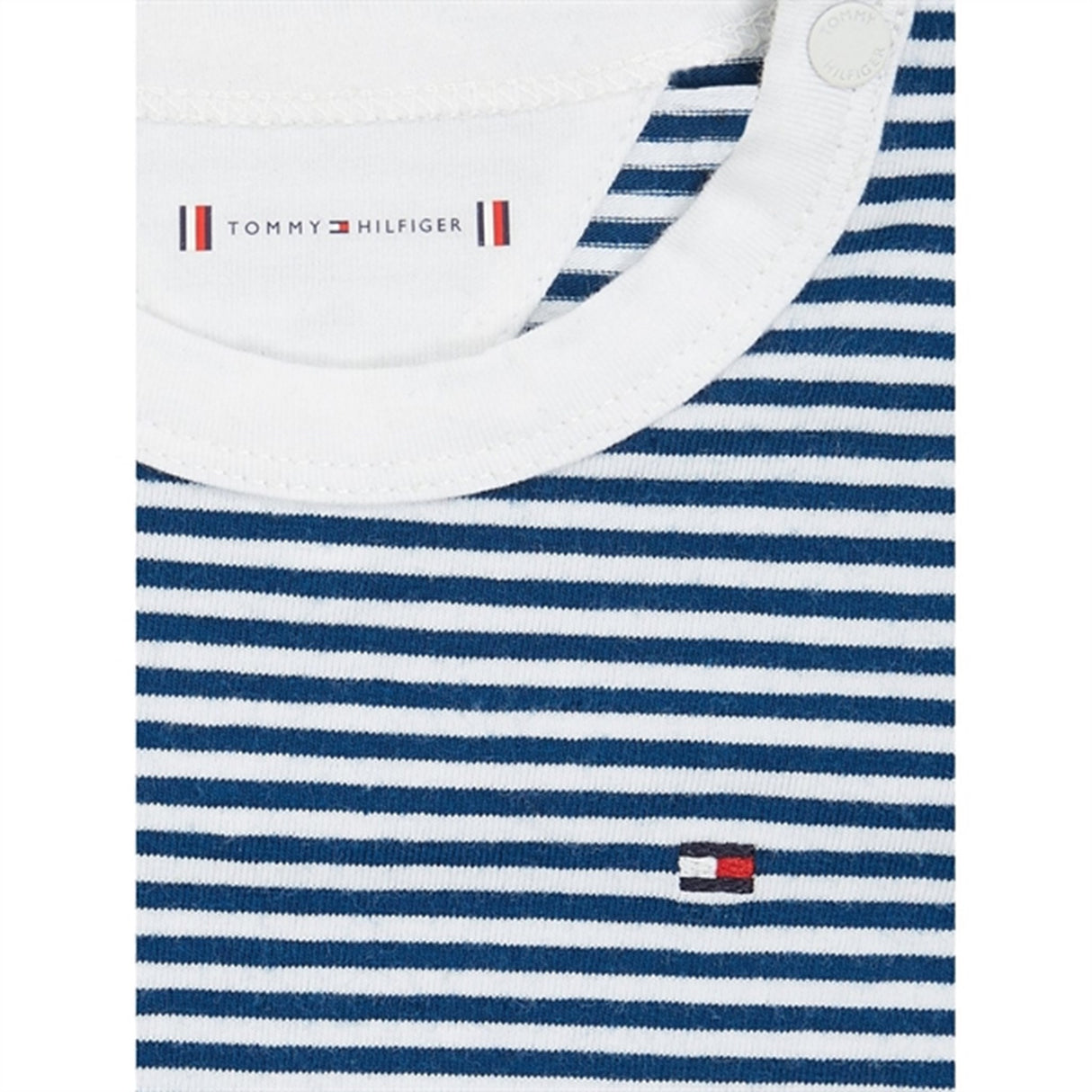 Tommy Hilfiger Bebis Body 3-Pak Presentlåda Deep Indigo