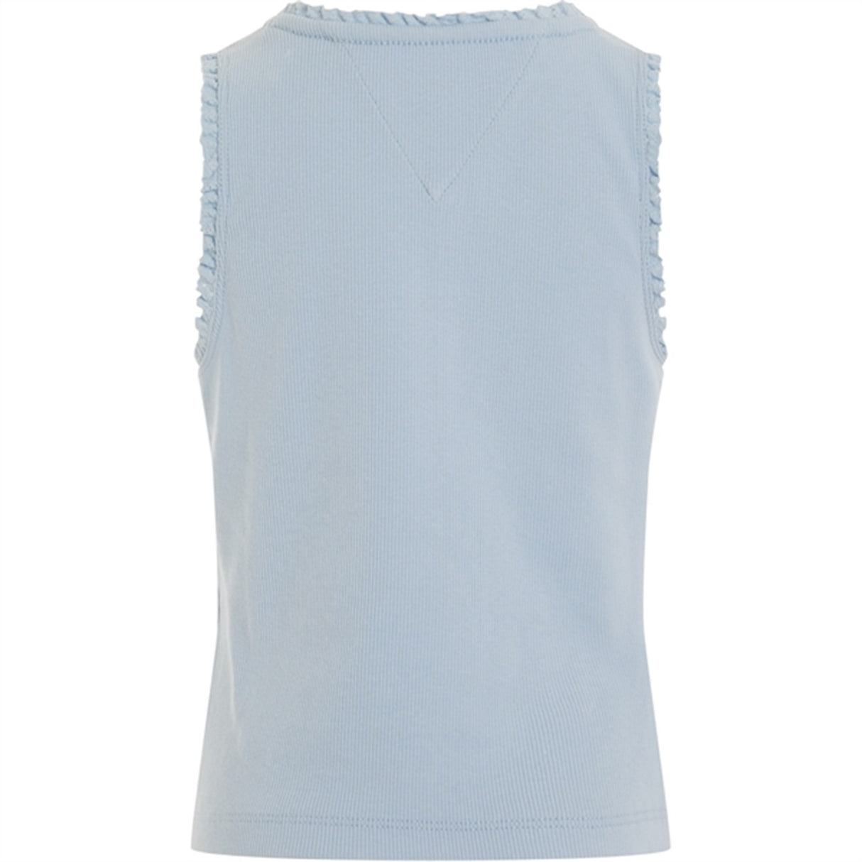 Tommy Hilfiger Essential Rib Lace Tank Topp Breezy Blue