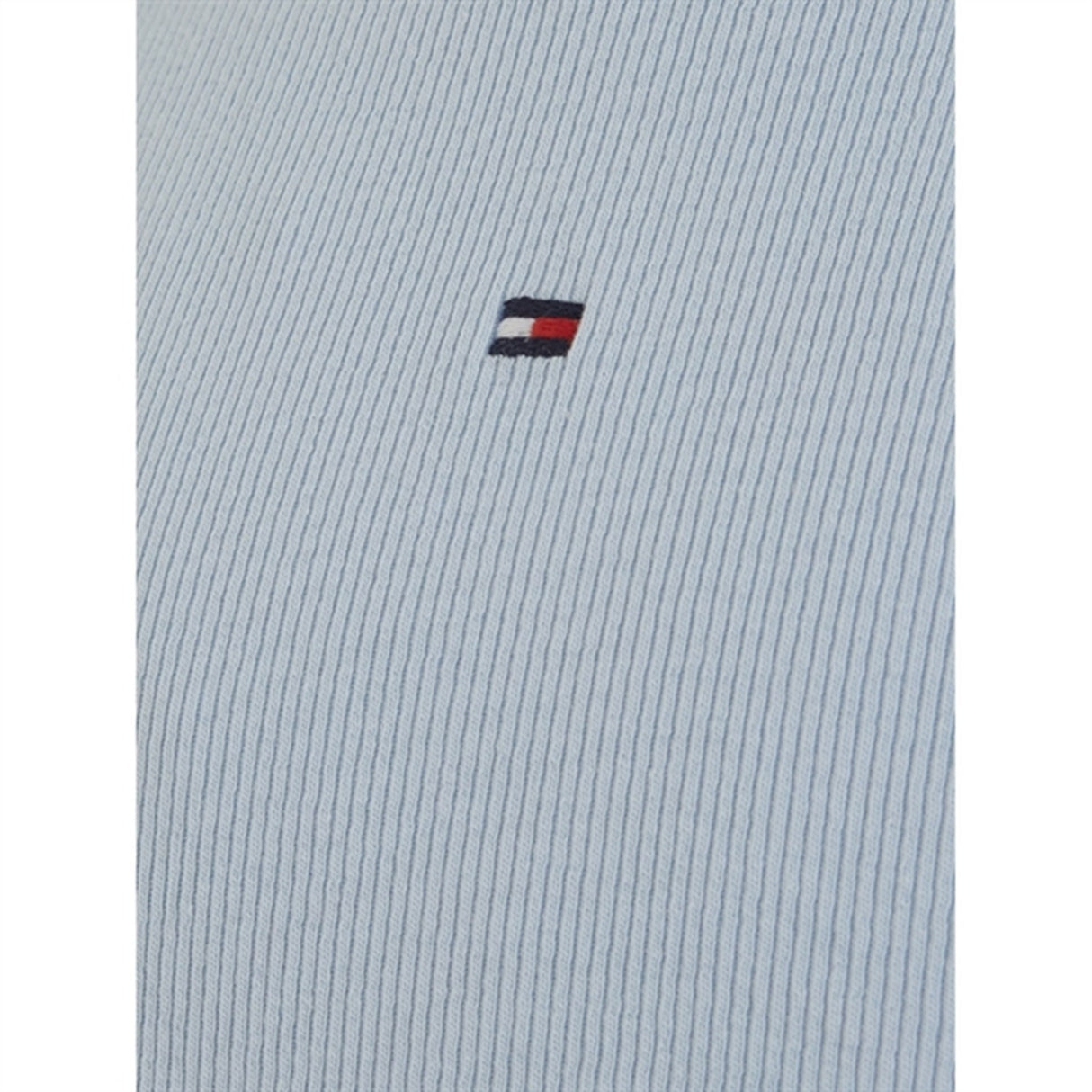 Tommy Hilfiger Essential Rib Lace Tank Topp Breezy Blue