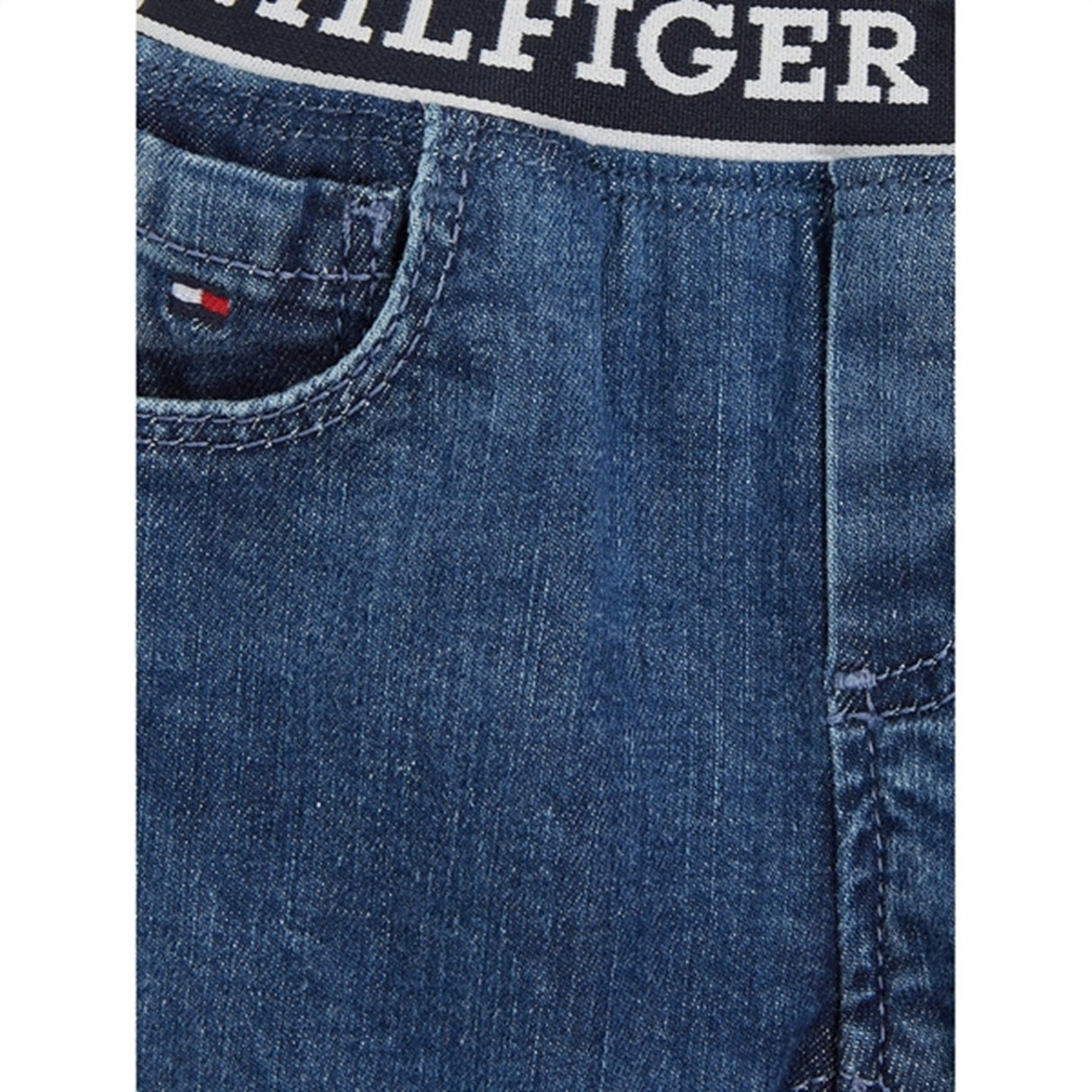 Tommy Hilfiger Bebis Monotype Denim Byxor Denim Medium