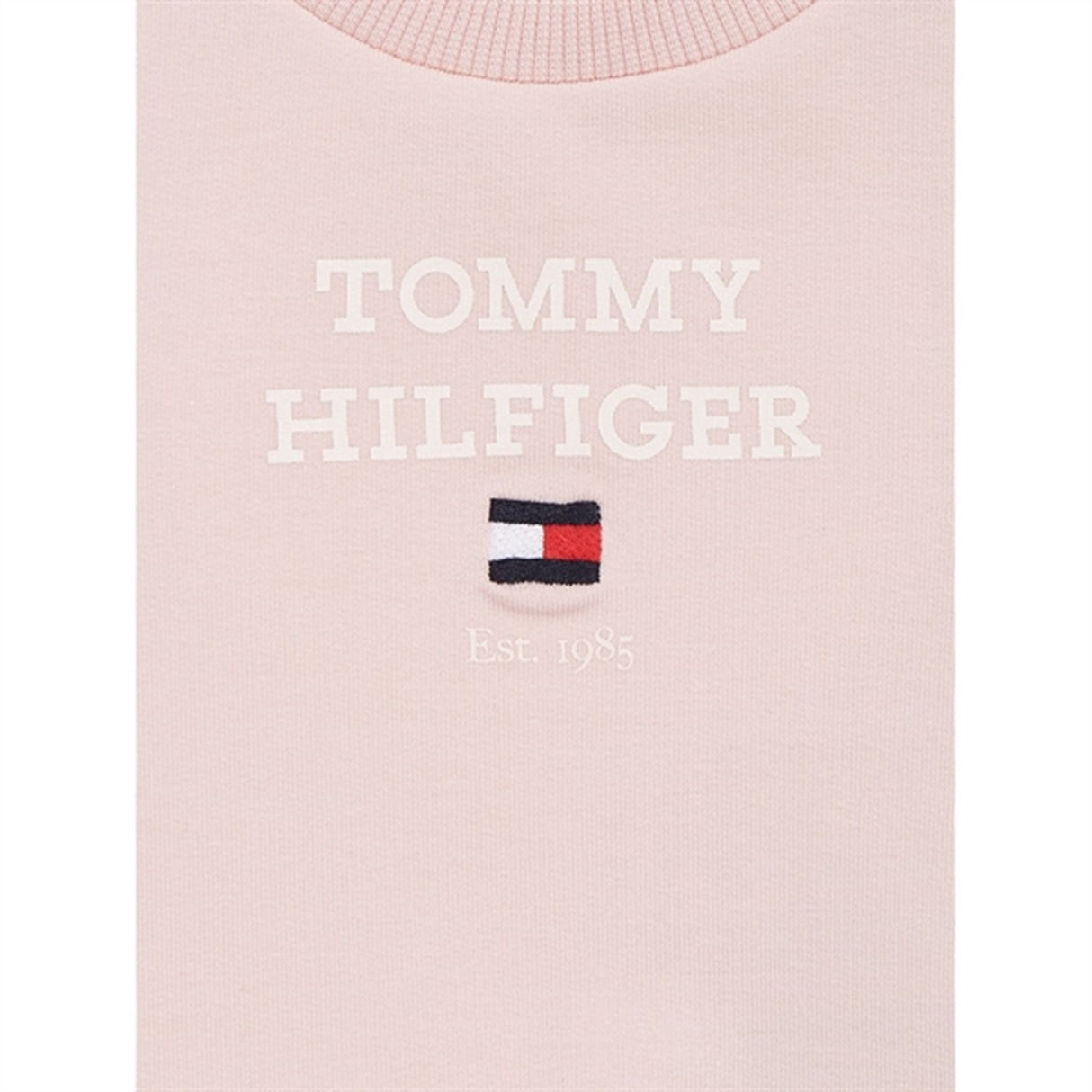 Tommy Hilfiger Bebis Th Logo Set Whimsy Pink