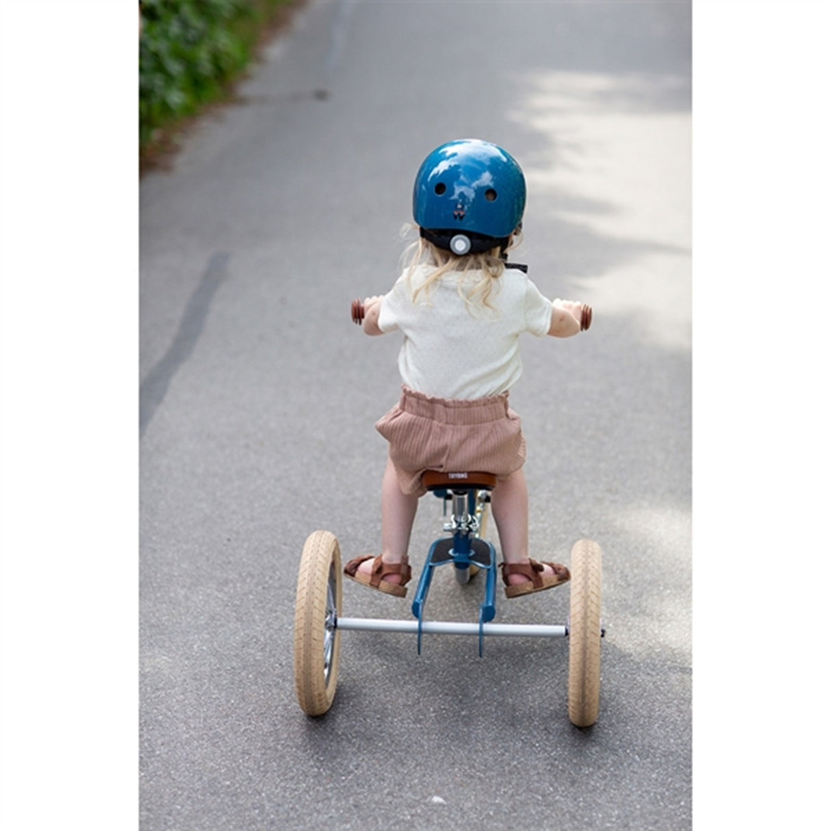 Trybike CoConut Mandan Blue Cykelhjälm Retro Look