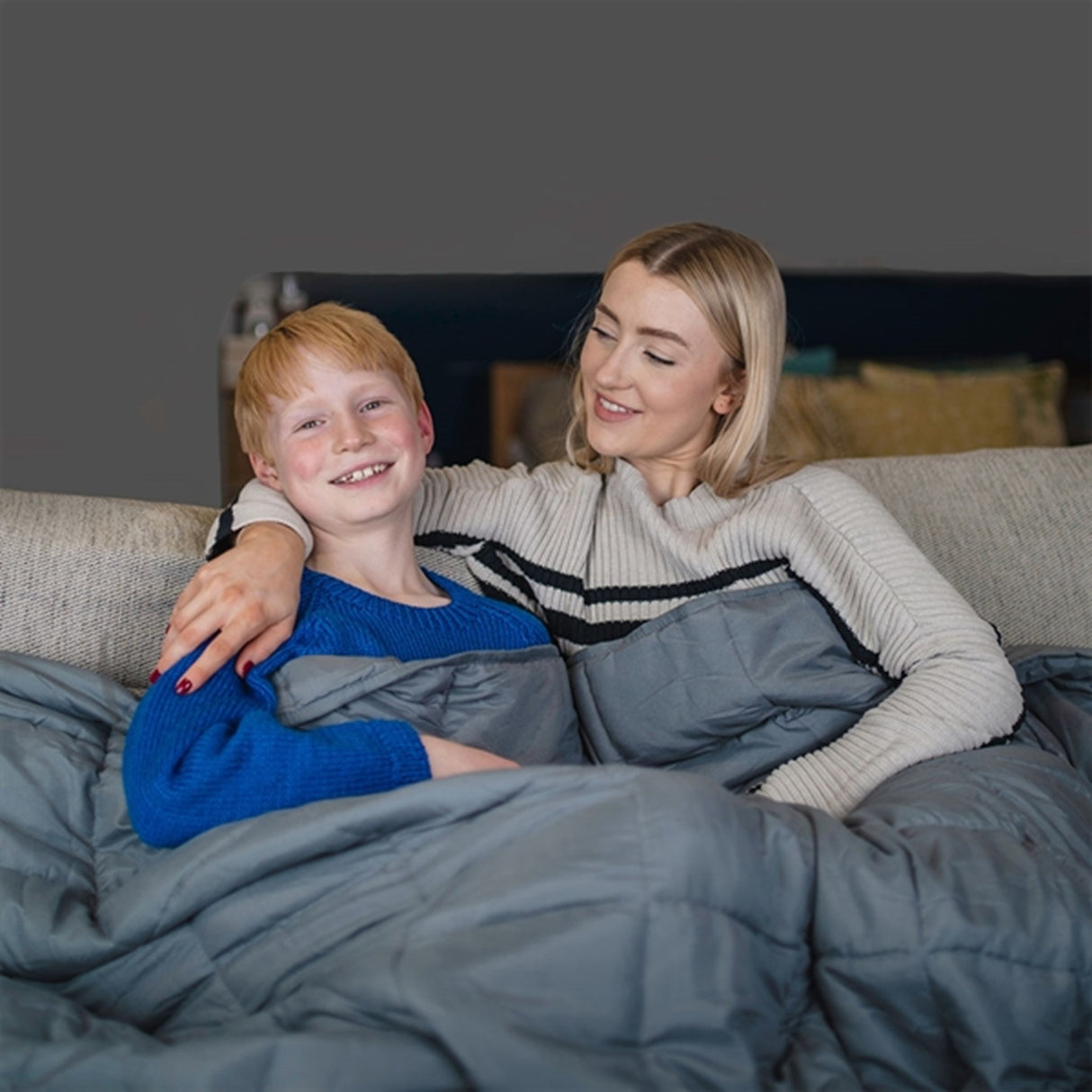 Scandinavian Rest Vägt Täcke 140x200 5kg Grå