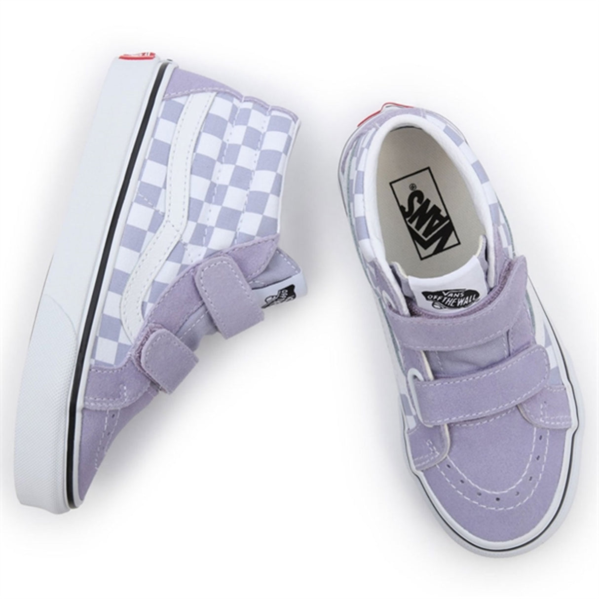 VANS SK8-Mid Reissue Languid Lavender/True Logo Repeat Sko 3
