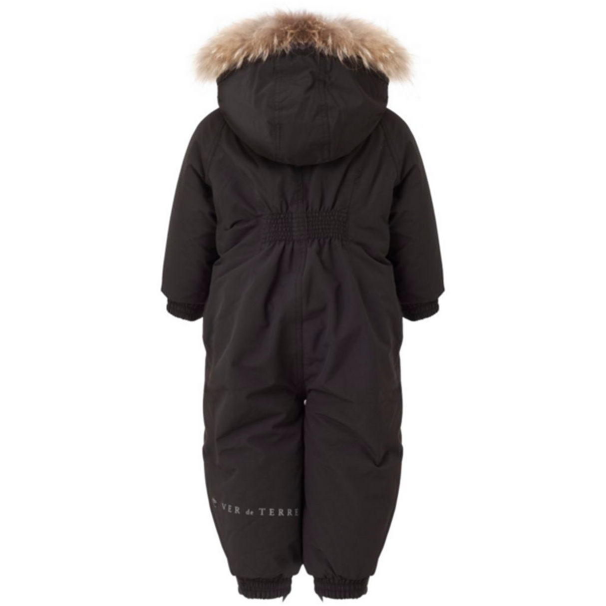 Ver de Terre Vinteroverall m. Pels Black