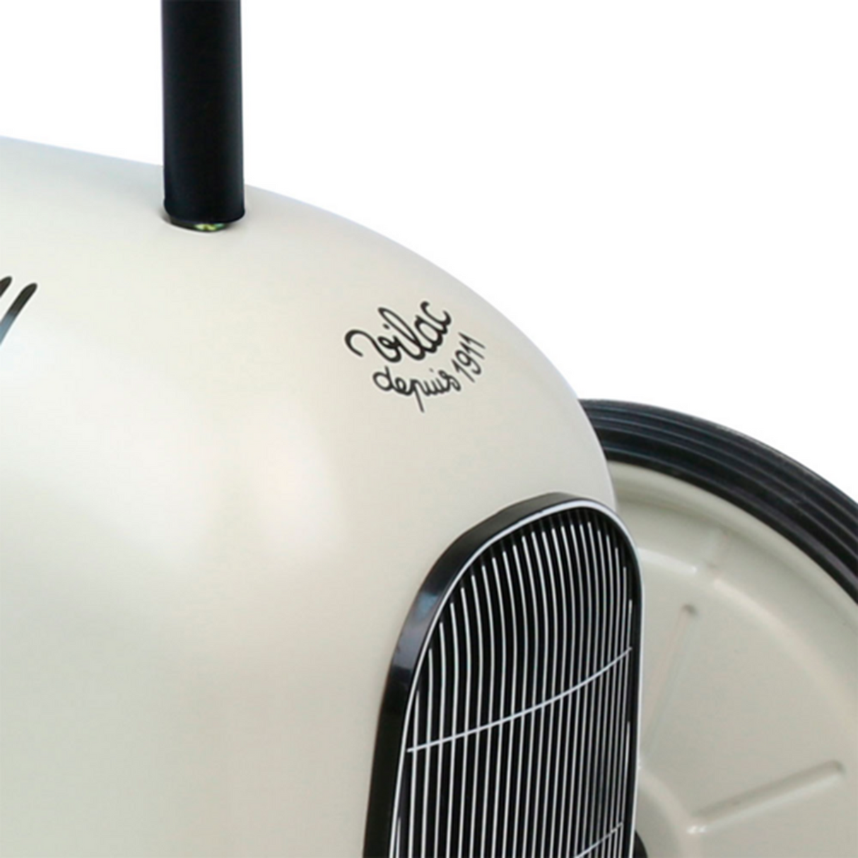 Vilac Gåbil i Metal Råvit