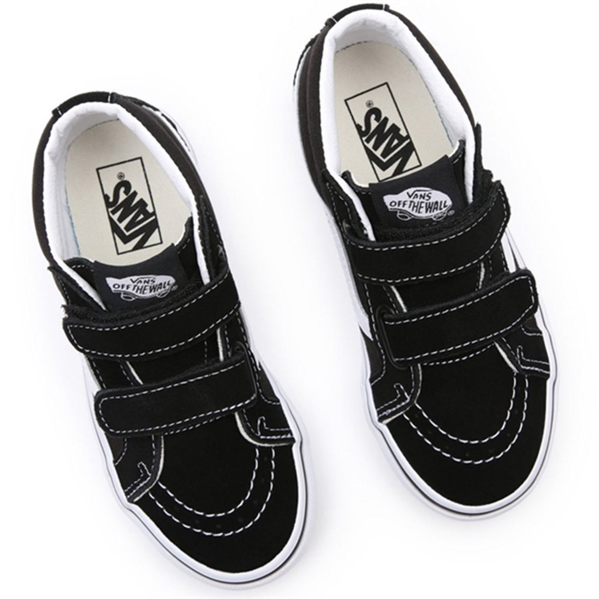 VANS SK8-Mid Reissue V Black/True White Sko