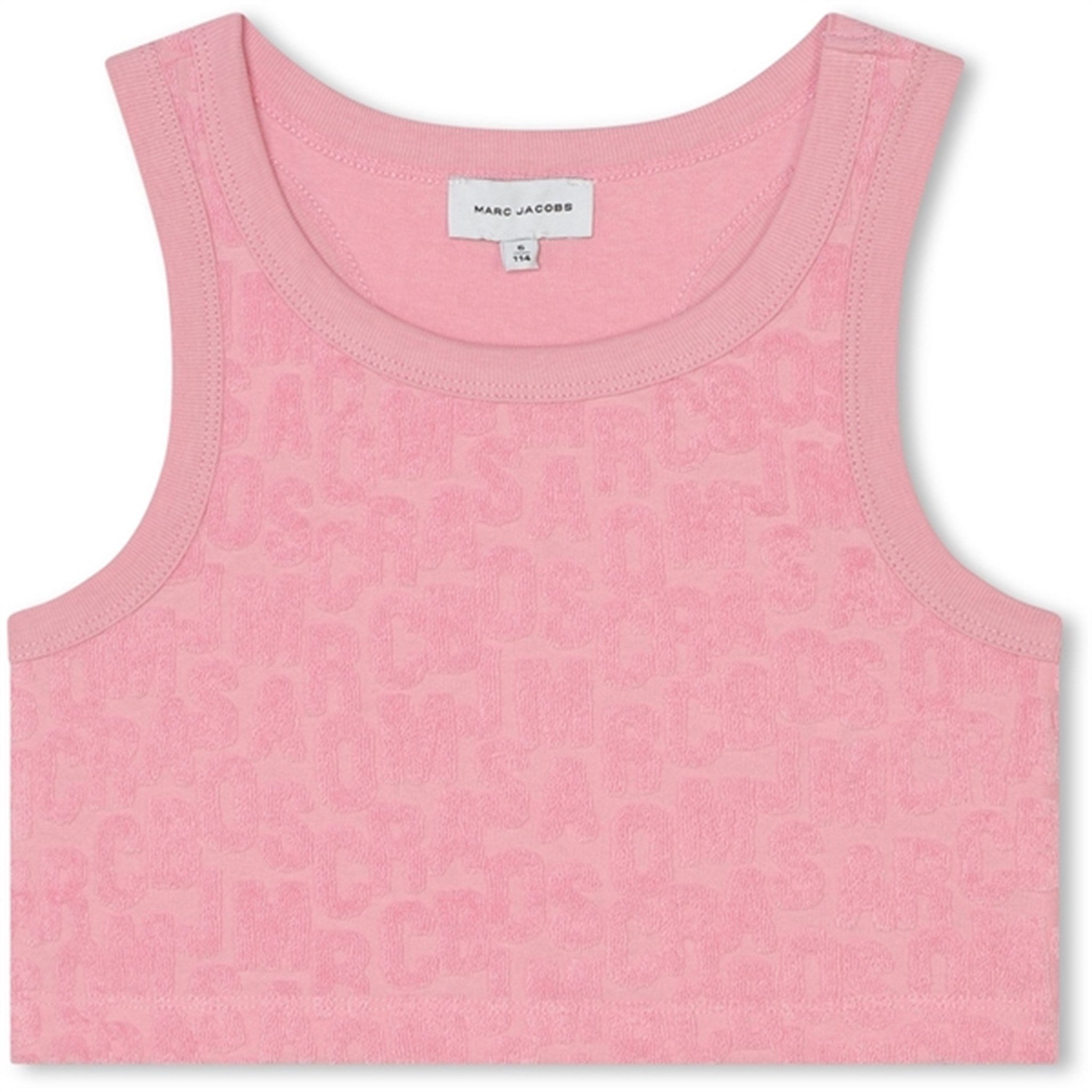 Little Marc Jacobs Pink Washed Pink Sports Topp