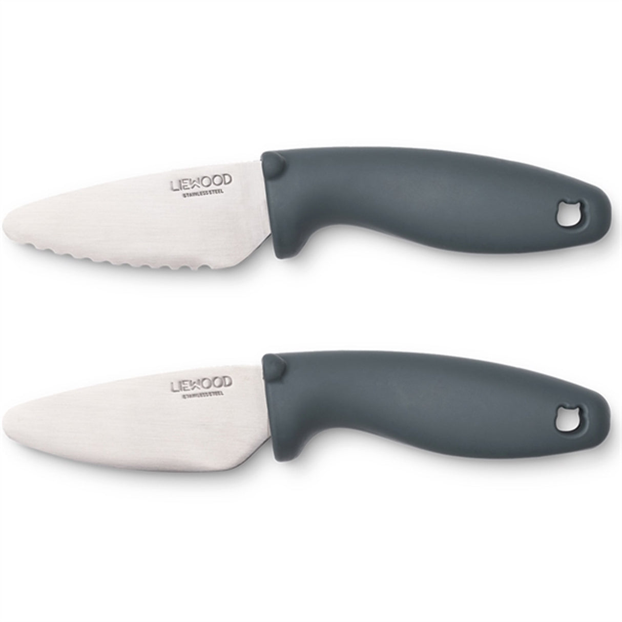 Liewood Perry Barnknivar 2-pack Whale Blue