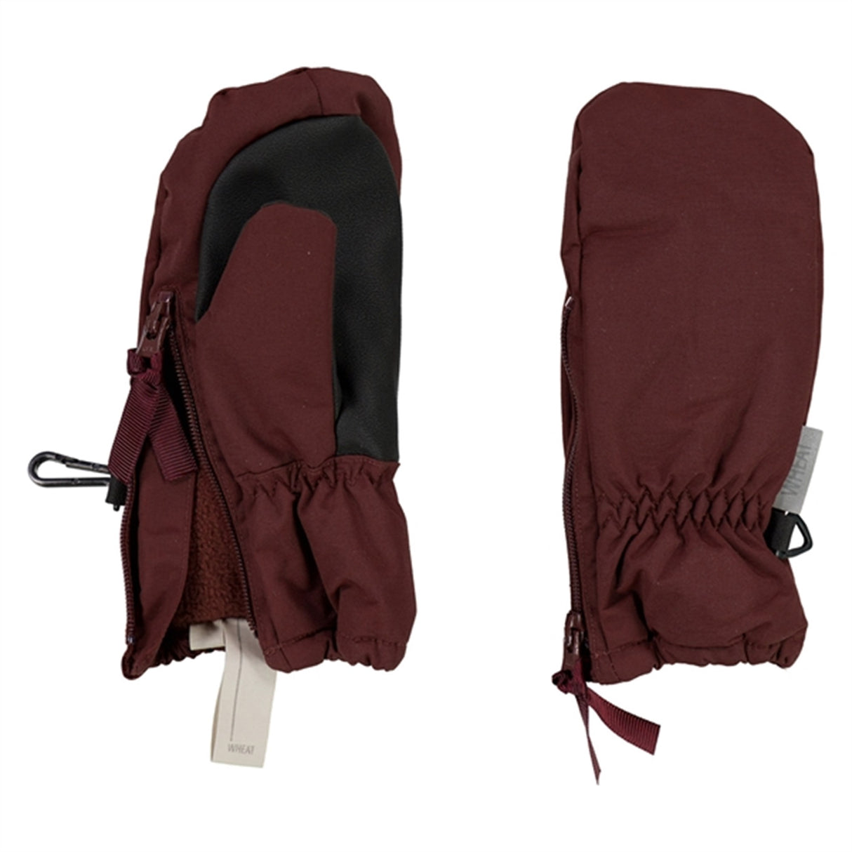 Wheat Babyvantar Technical Zipper Maroon