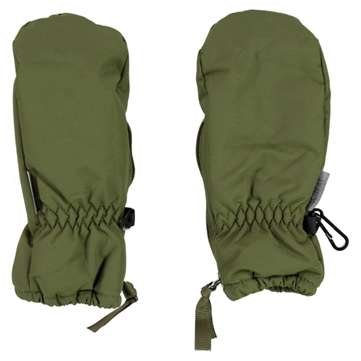 Wheat Babyvantar Technical Zipper Winter Moss