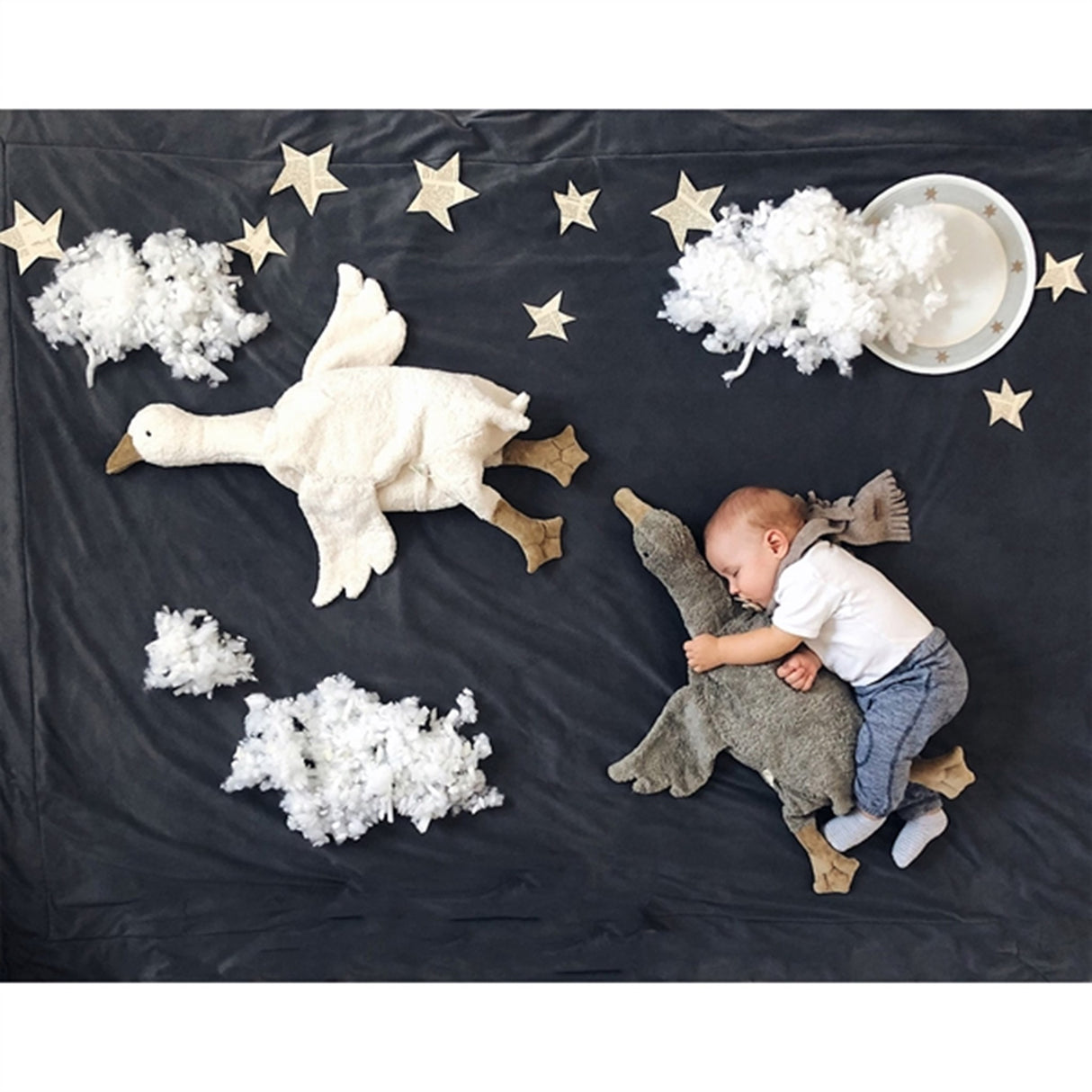 Senger Naturwelt Cuddly Animal Goose White Large