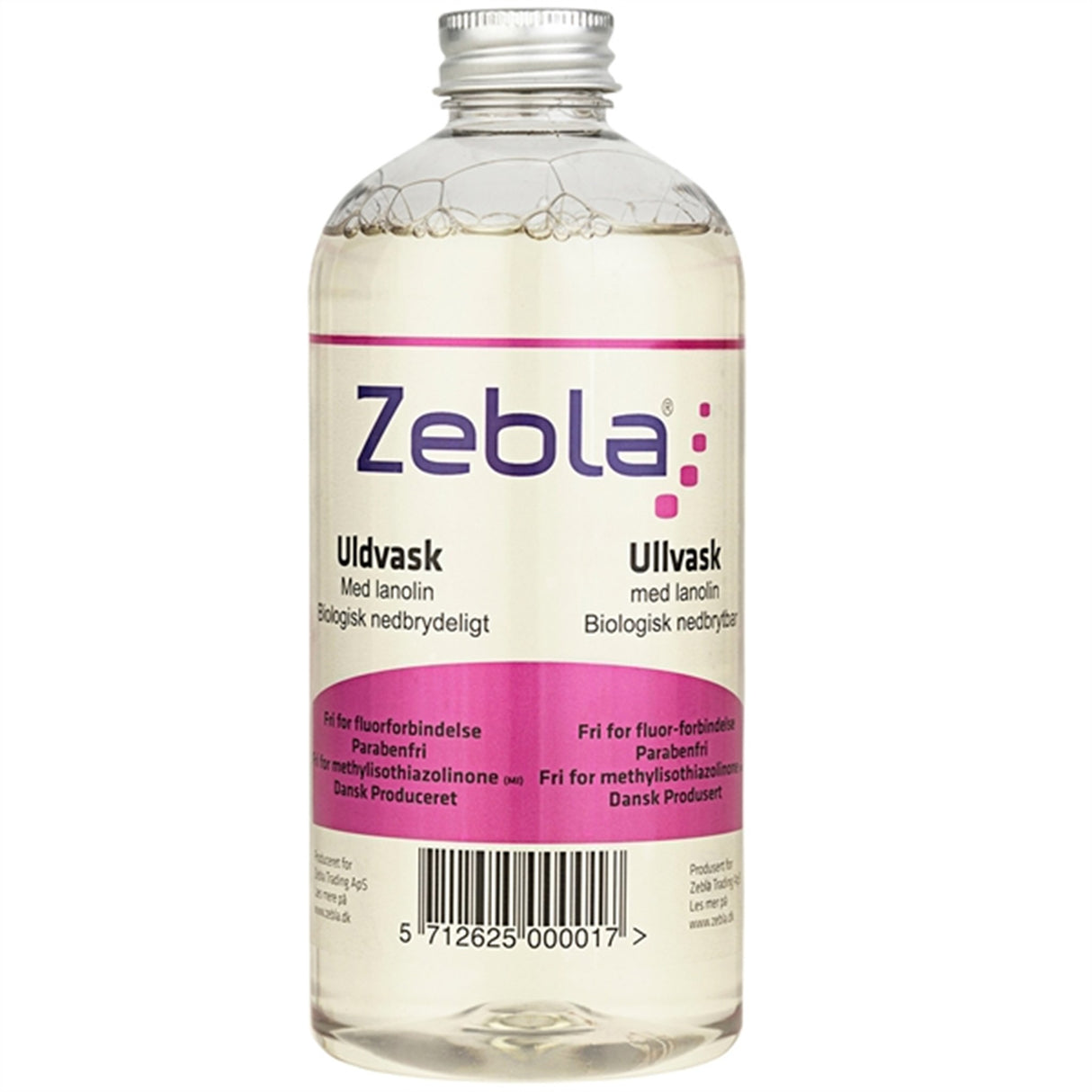 Zebla ullvask m. Lanolin 500 ml