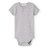 MarMar Modal Melange Light Grey Melange Body SS