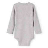 MarMar Modal Melange Light Grey Melange Plain Body LS