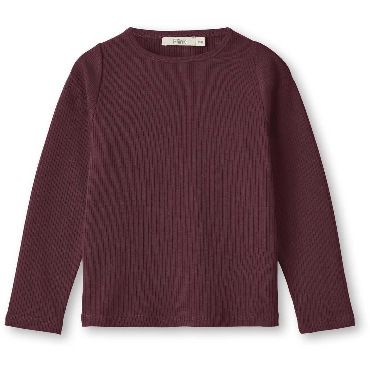 Fliink Burgendy Kenna Ls Blus
