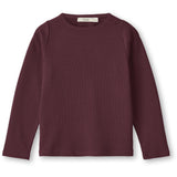 Fliink Burgendy Kenna Ls Blus