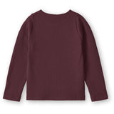 Fliink Burgendy Kenna Ls Blus