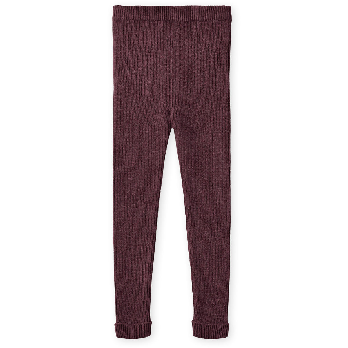 Fliink Burgendy Benna Rib Leggings