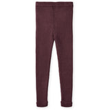 Fliink Burgendy Benna Rib Leggings