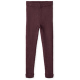 Fliink Burgendy Benna Rib Leggings