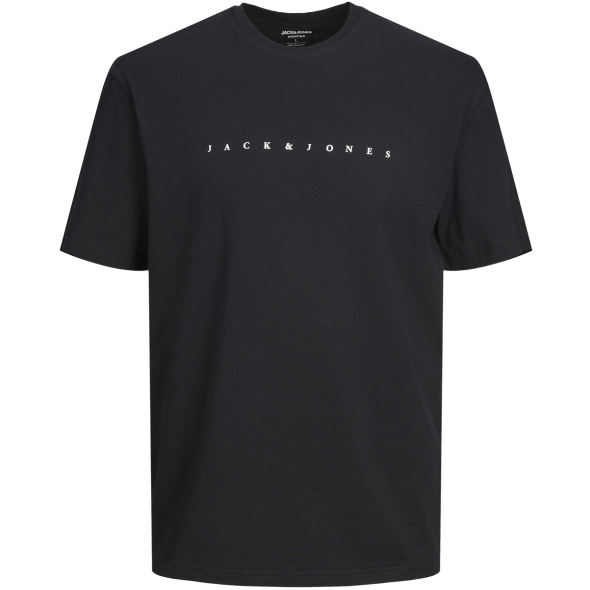 Jack & Jones Black Loose Jjestar Jj Tee Ss Noos Jnr