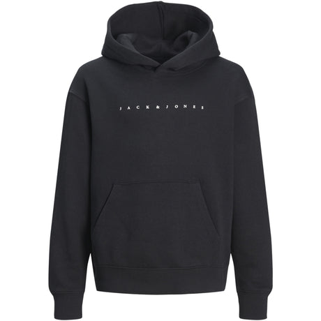 Jack & Jones Black Loose Jjestar Jj Sweat Huva Noos Jnr