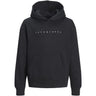 Jack & Jones Black Loose Jjestar Jj Sweat Huva Noos Jnr