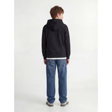 Jack & Jones Black Loose Jjestar Jj Sweat Huva Noos Jnr