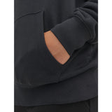 Jack & Jones Black Loose Jjestar Jj Sweat Huva Noos Jnr