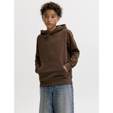 Jack & Jones Cocoa Jjestar Jj Sweat Huva Noos Jnr