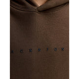 Jack & Jones Cocoa Jjestar Jj Sweat Huva Noos Jnr